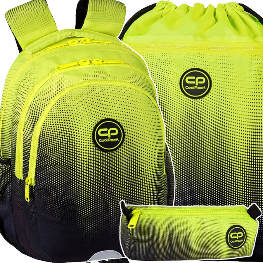 Mokyklinis rinkinys Gradient Lemon 3 dalių – CoolPack