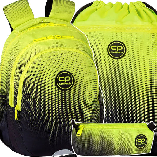 Mokyklinis rinkinys Gradient Lemon 3 dalių – CoolPack