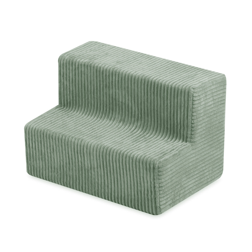 Pliušinė žaidimų pilis „NEST“, prabangus žalias kordas – vaizdas 4