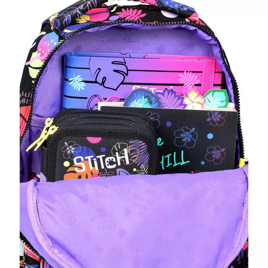 Mokyklinė kuprinė Stitch Black – CoolPack