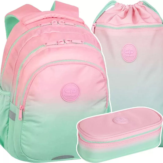 Mokyklinis komplektas Gradient Strawberry 3 dalių – CoolPack