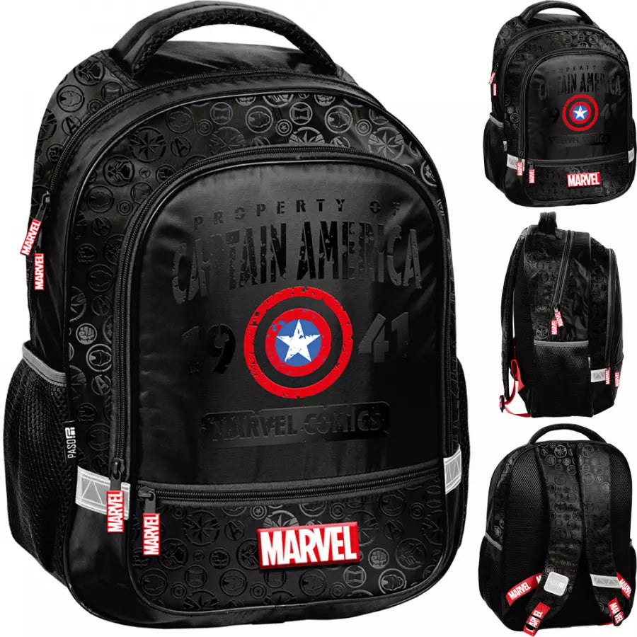 Mokyklinė kuprinė Captain America – Paso