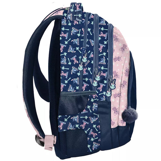 Mokyklinė kuprinė Stitch ir Angel – Paso