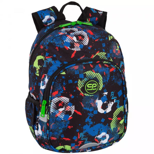 Mokyklinė-iškylos kuprinė Football Blue – CoolPack Toby