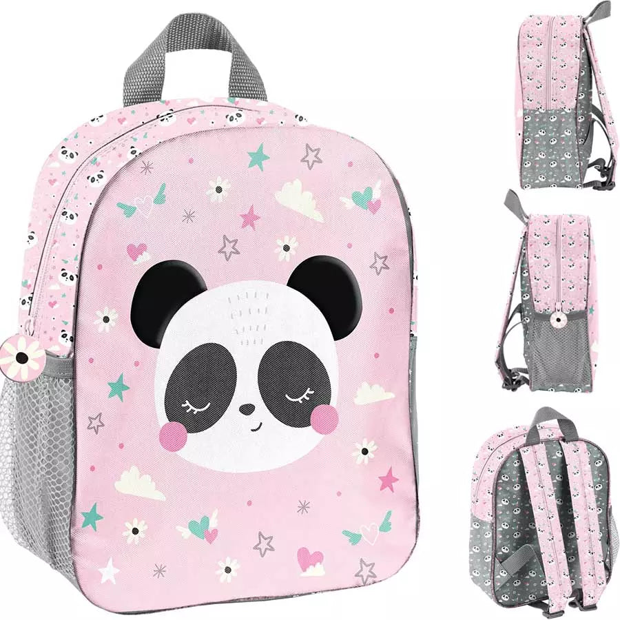 Darželio kuprinė Panda rožinė – Paso