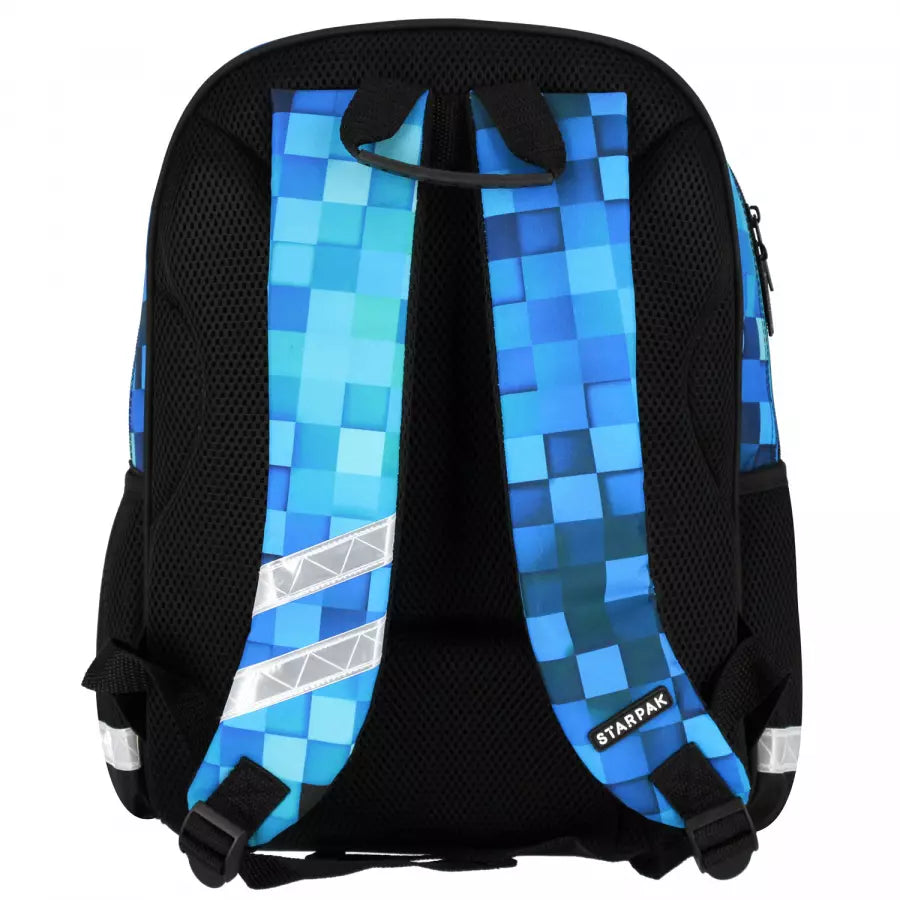 Mokyklinė kuprinė Pixel Blue – Starpak