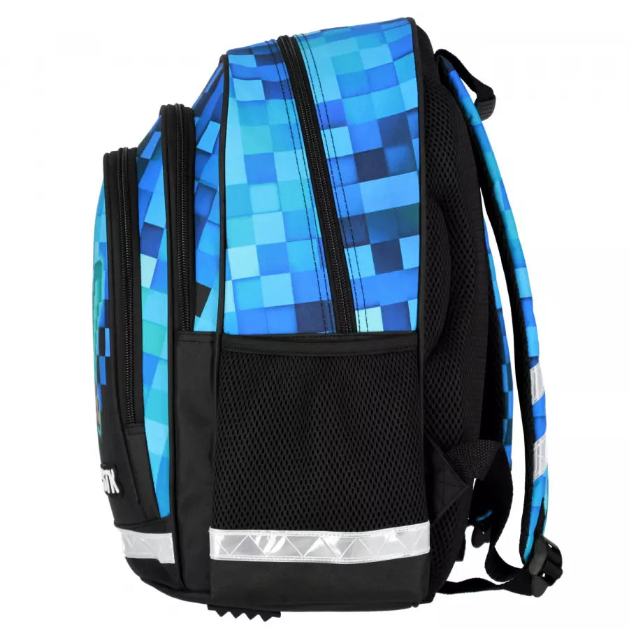Mokyklinė kuprinė Pixel Blue – Starpak