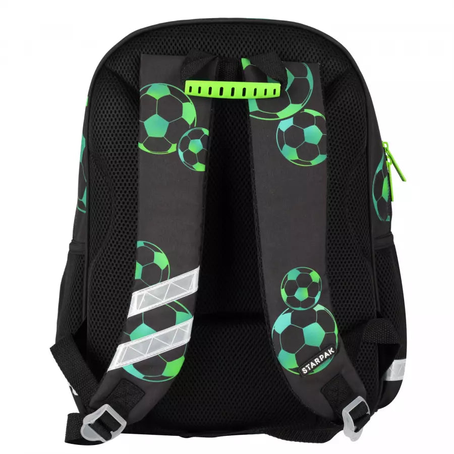 Mokyklinė kuprinė Football Green – Starpak