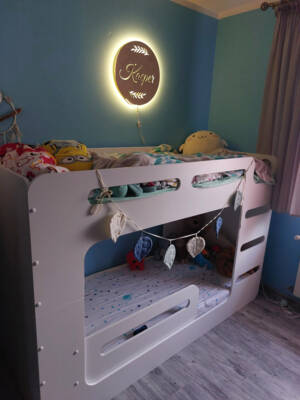 Dviaukštė jaunuolių lova MAX 2, 80x200 cm – vaizdas 6