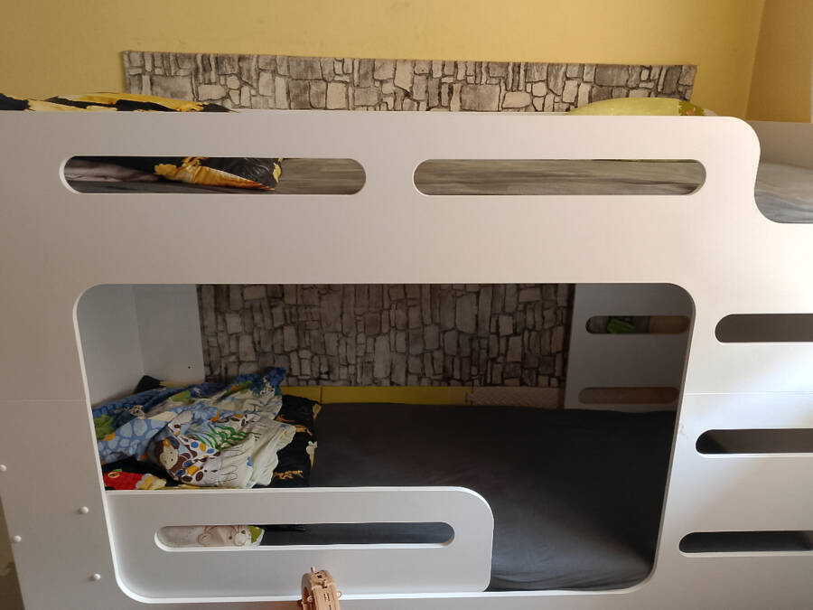 Dviaukštė jaunuolių lova MAX 2, 80x200 cm – vaizdas 5