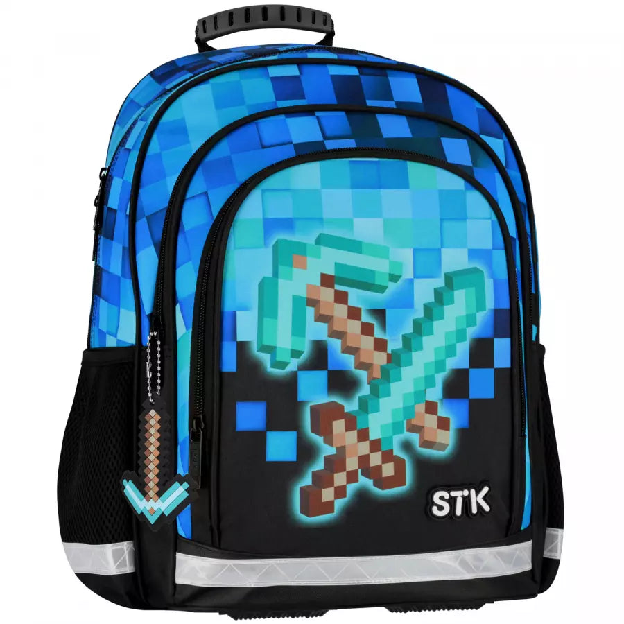 Mokyklinė kuprinė Pixel Blue – Starpak