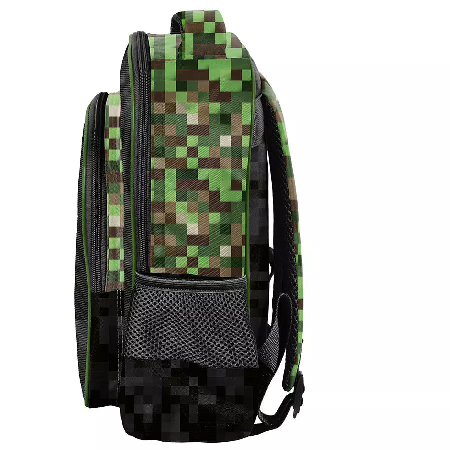 Darželio kuprinė Pixel žalia – Paso