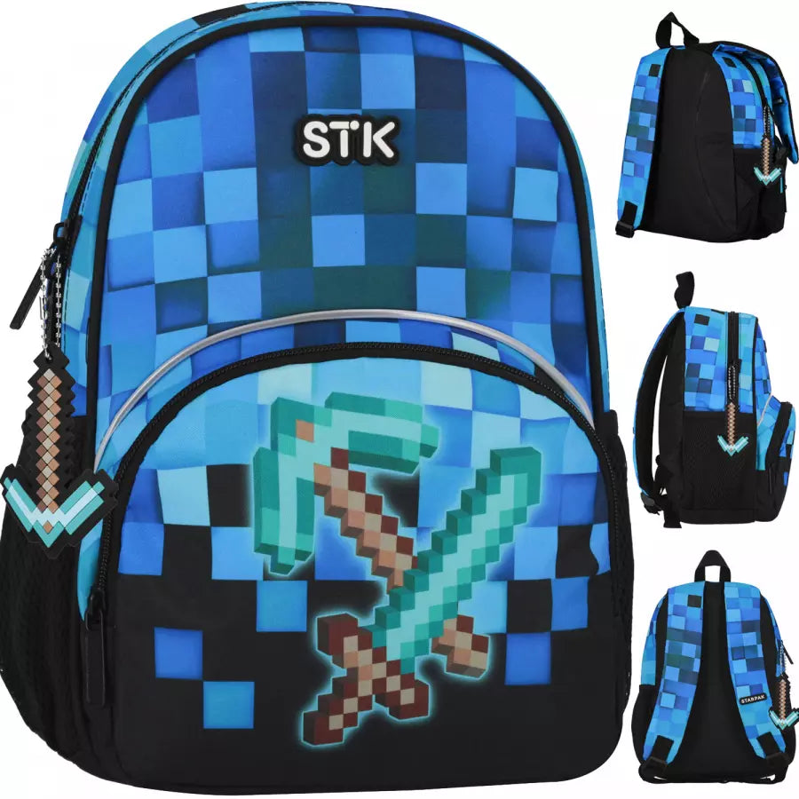 Išvykų kuprinė Pixel mėlyna – Starpak