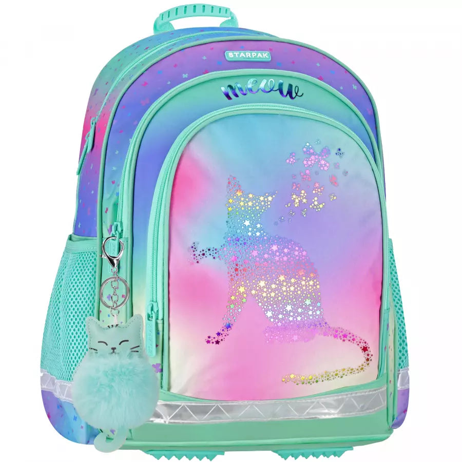 Mokyklinė kuprinė Ombre Kitty – Starpak