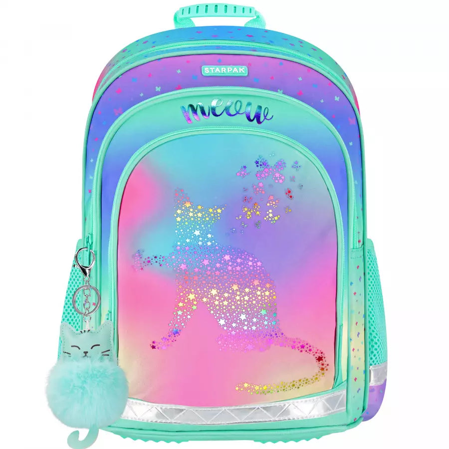 Mokyklinė kuprinė Ombre Kitty – Starpak