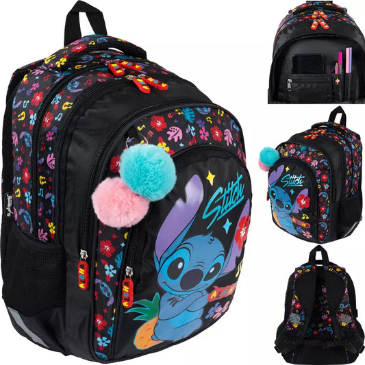 Kuprinė Stitch Black Aloha – St.Majewski