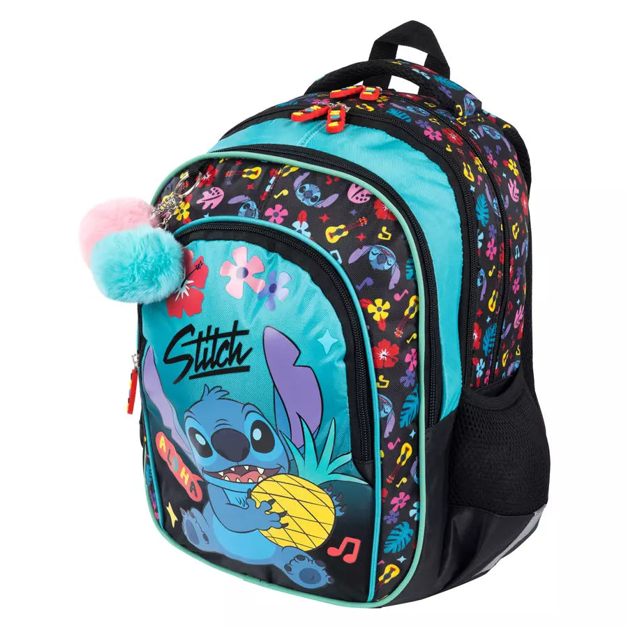 Mokyklinė kuprinė 16" Stitch Mint Aloha – St.Majewski