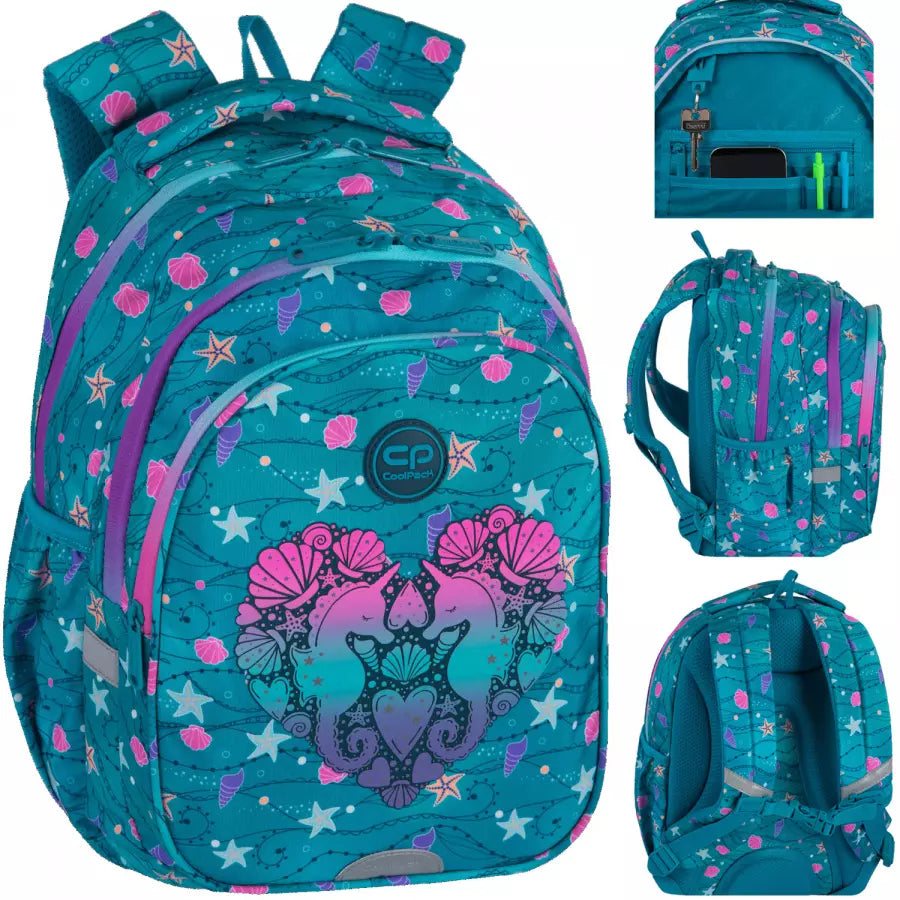 Mokyklinė kuprinė Seafish – CoolPack Jerry