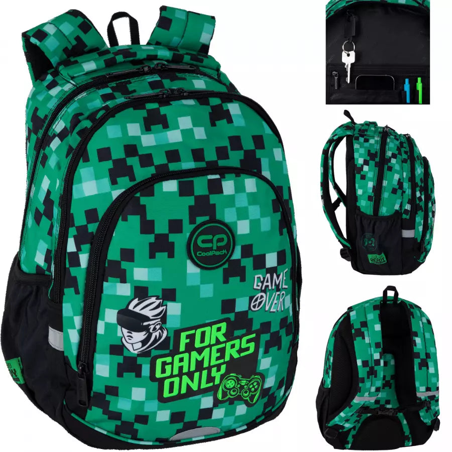 Mokyklinė kuprinė Game Zone – CoolPack