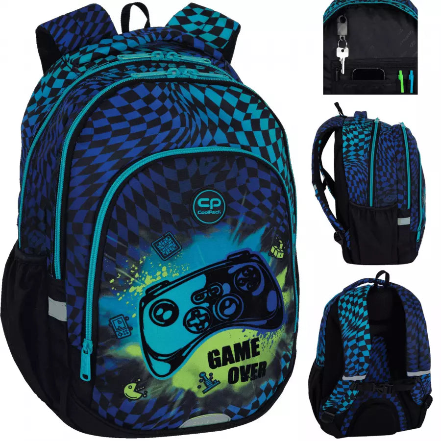 Mokyklinė kuprinė Gamer Chess – CoolPack Prime Pro