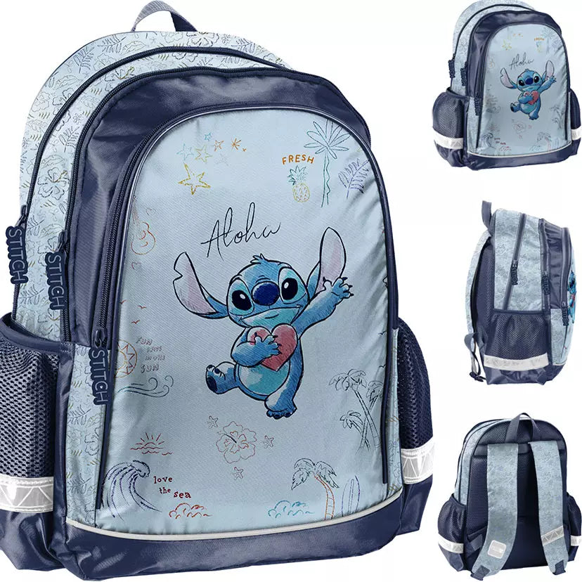 Mokyklinė kuprinė Stitch mėlyna – Paso