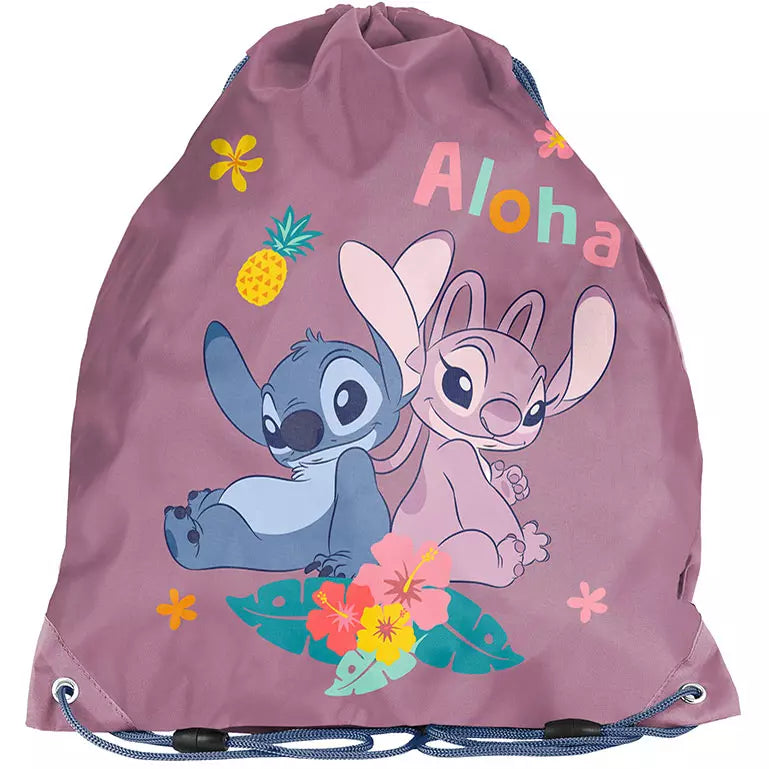 Sportinis maišelis Stitch Aloha Rožinis – Paso
