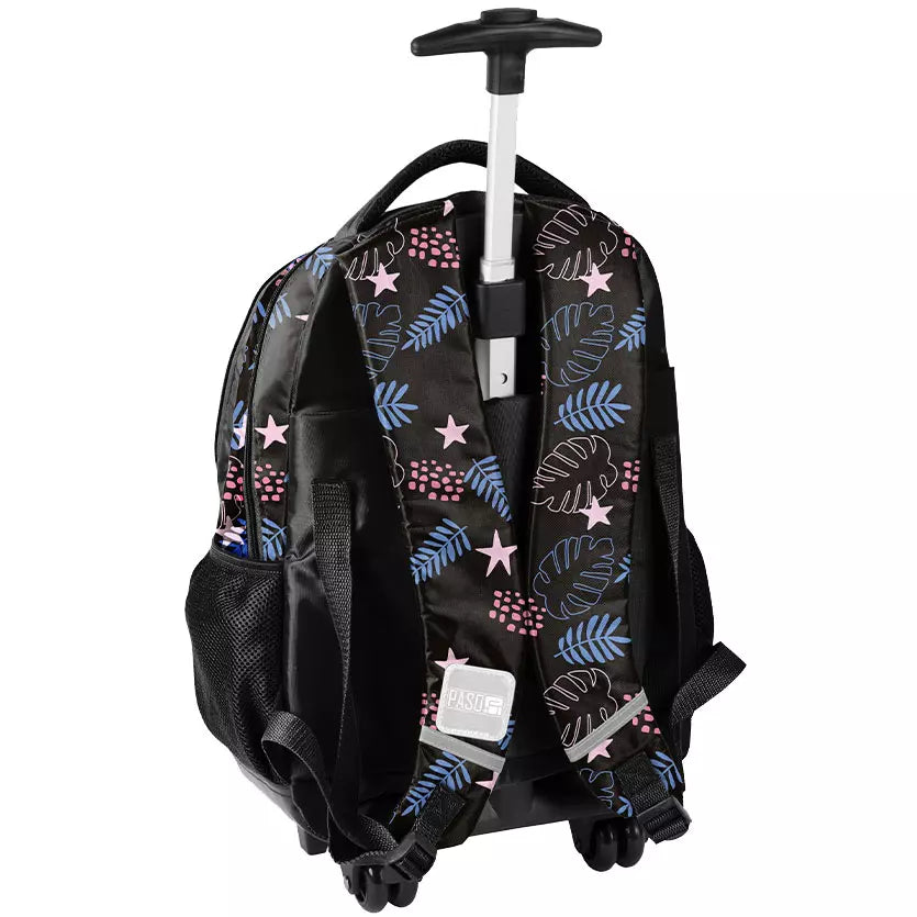 Kuprinė ant ratukų Stitch Black – Paso