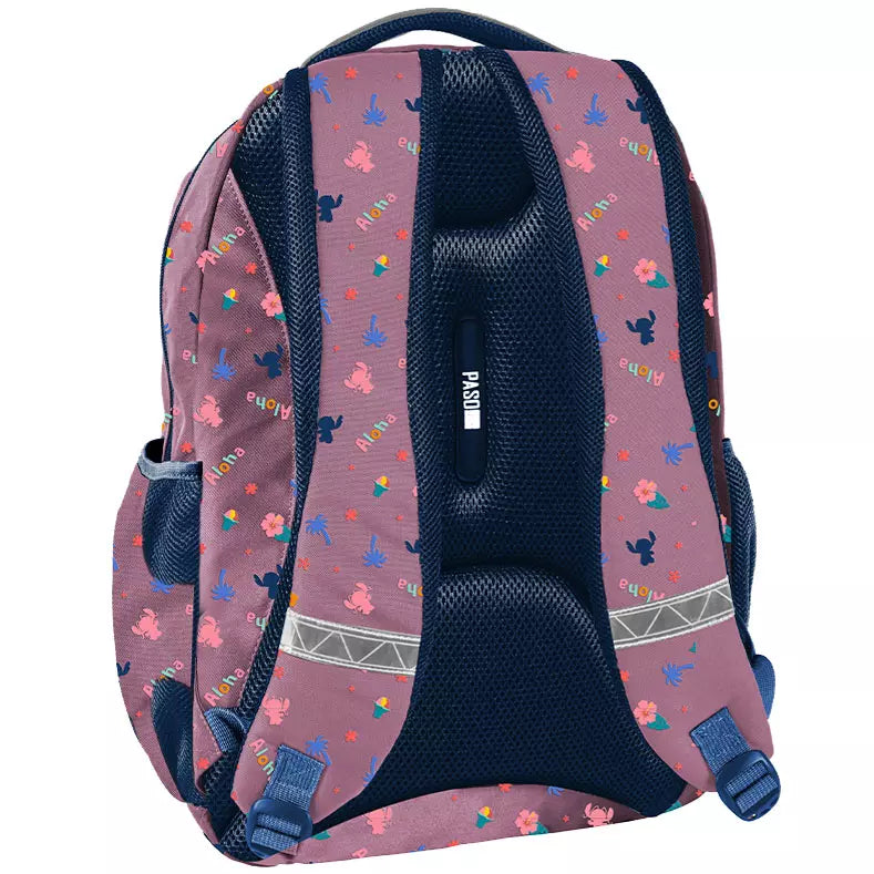 Mokyklinė kuprinė Stitch Aloha rožinė – Paso