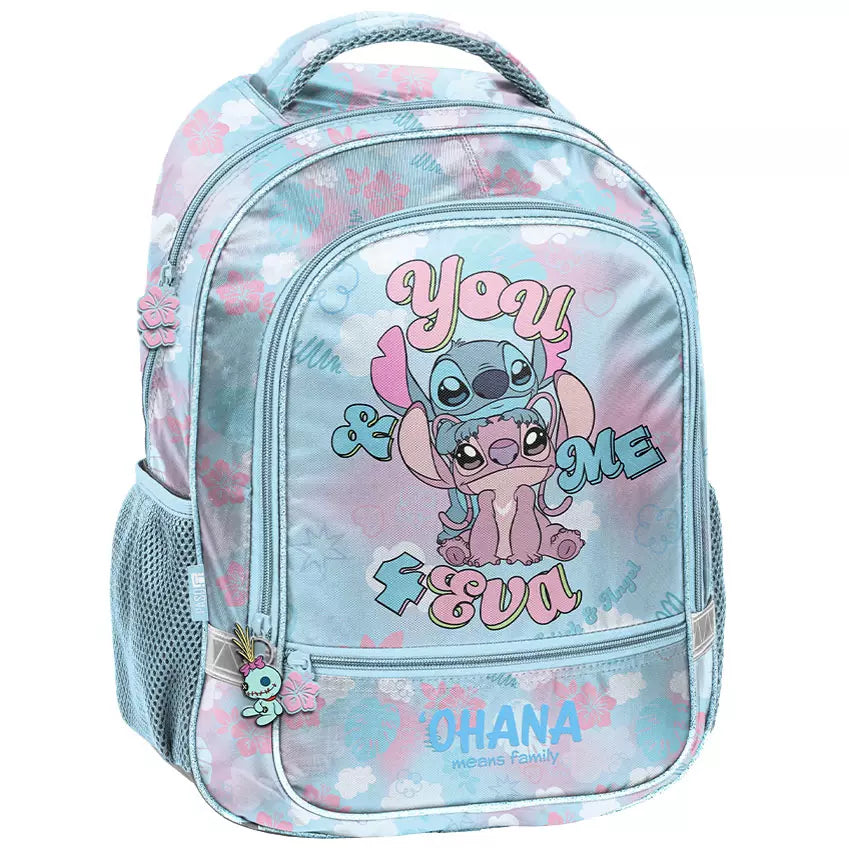 Mokyklinė kuprinė Stitch Ohana – Paso