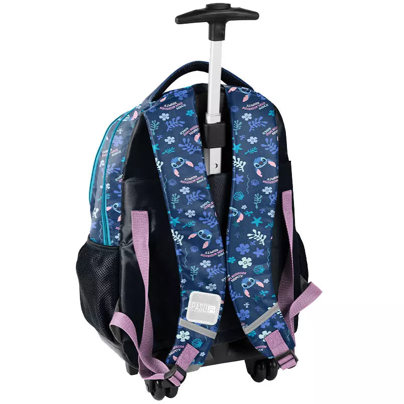 Mokyklinė kuprinė su ratukais Stitch Cool – Paso