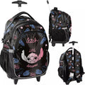 Kuprinė ant ratukų Stitch Black – Paso