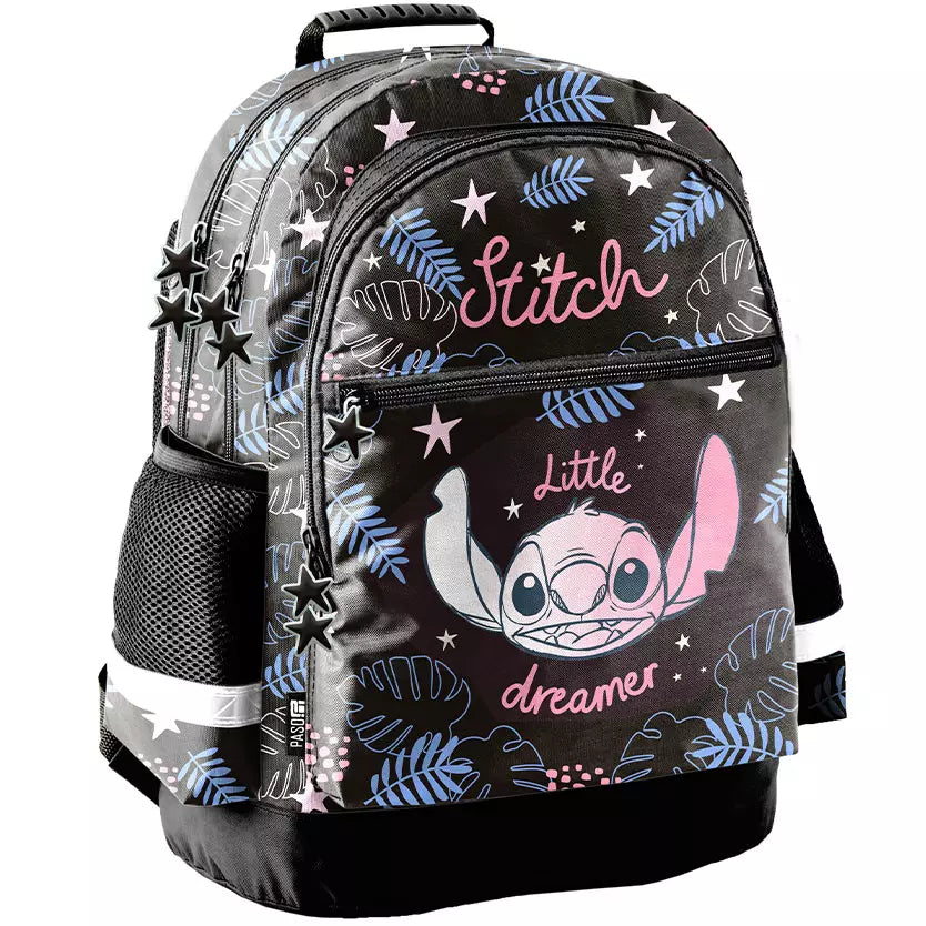 Mokyklinė kuprinė Stitch juoda – Paso