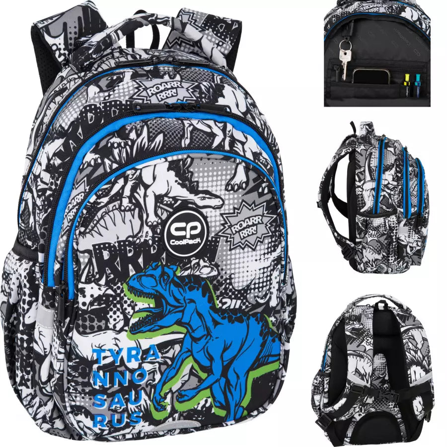 Mokyklinė kuprinė Rex – CoolPack