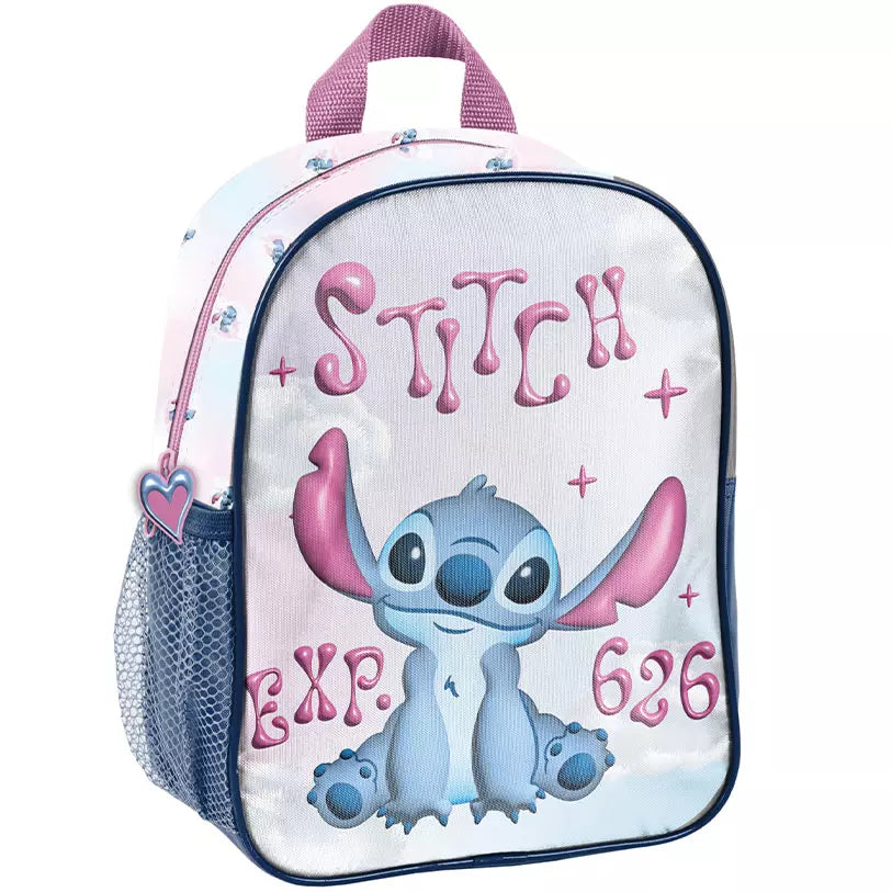 Priešmokyklinio amžiaus kuprinė Stitch Širdis – Paso