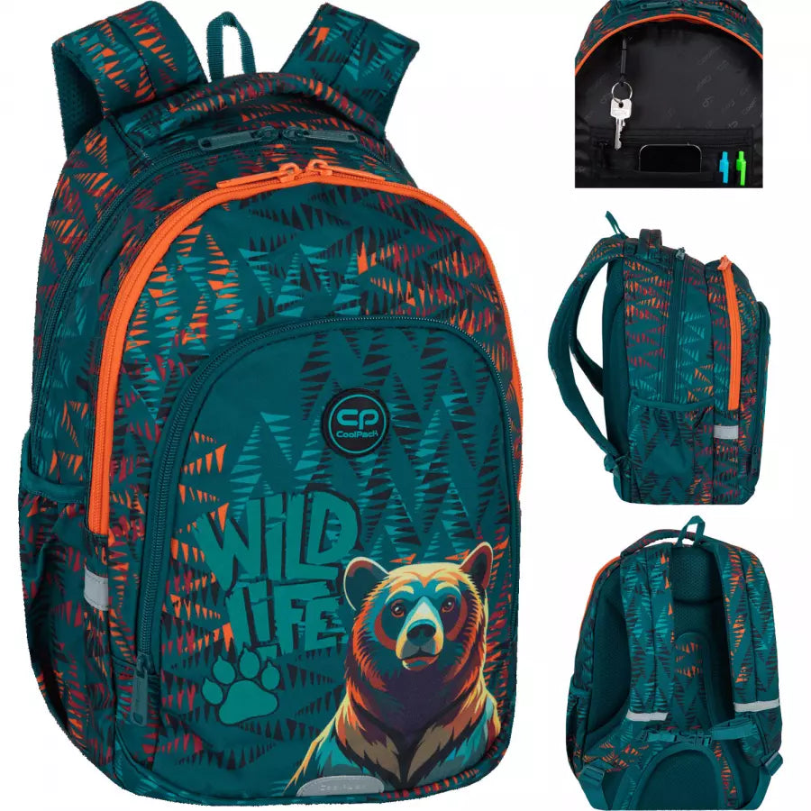 Mokyklinė kuprinė Bear – CoolPack