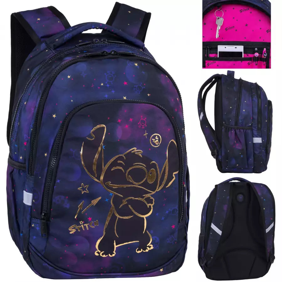 Mokyklinė kuprinė Stitch Gold – CoolPack
