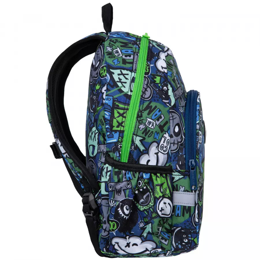 Mokyklinė kuprinė Monster Team – CoolPack