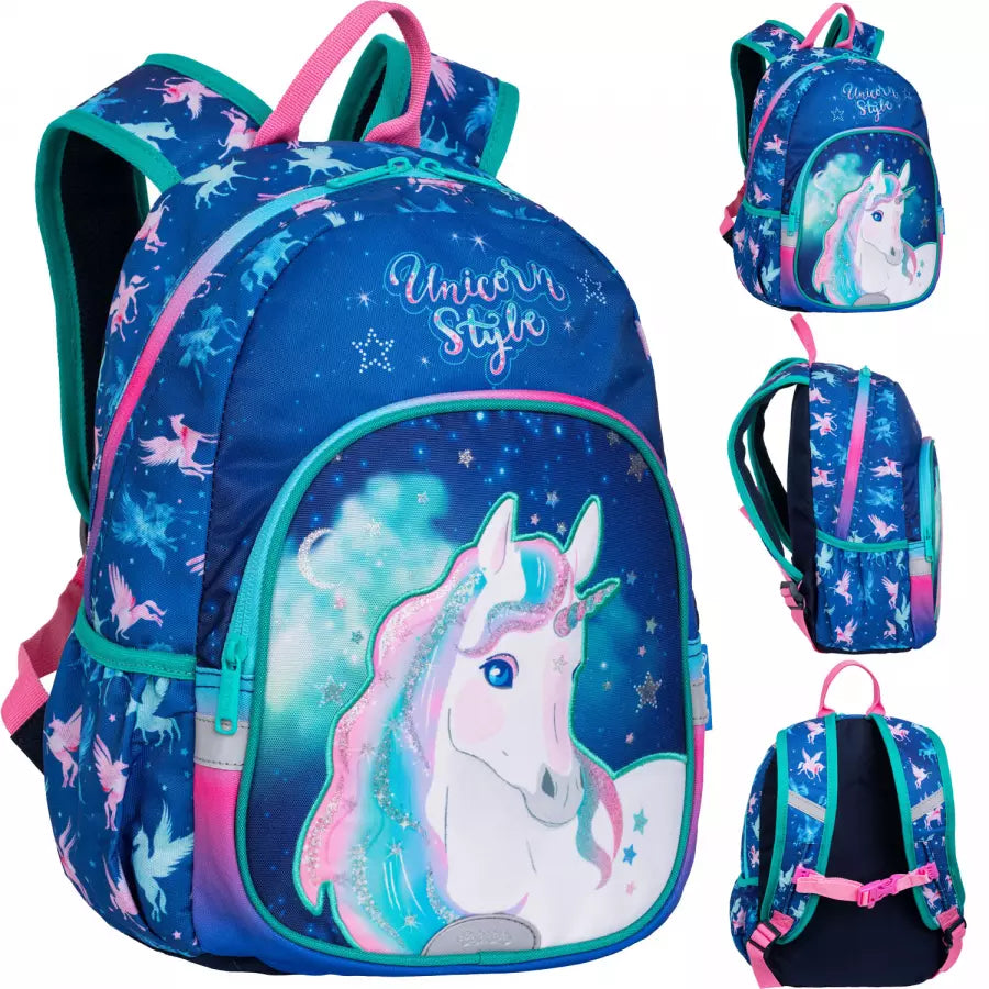 Mokyklinė kuprinė Unicorn – Colorino School