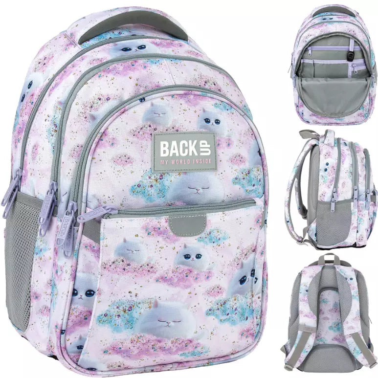 Mokyklinė kuprinė Kačiukai – Backup