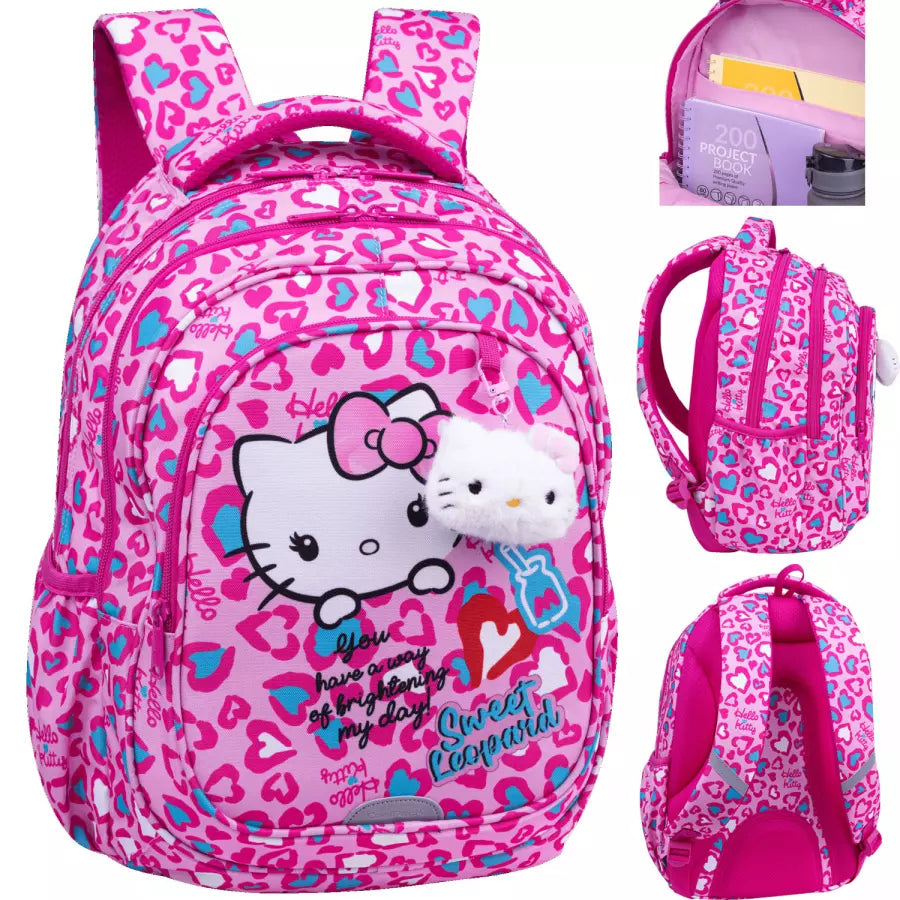 Mokyklinė kuprinė Hello Kitty rožinė – CoolPack