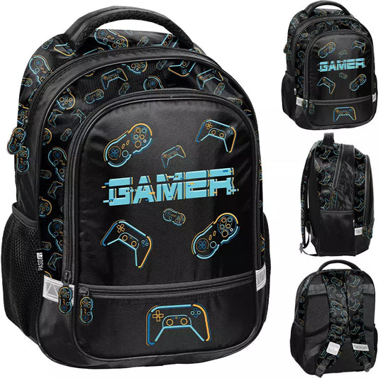 Mokyklinė kuprinė gamer tema – Paso