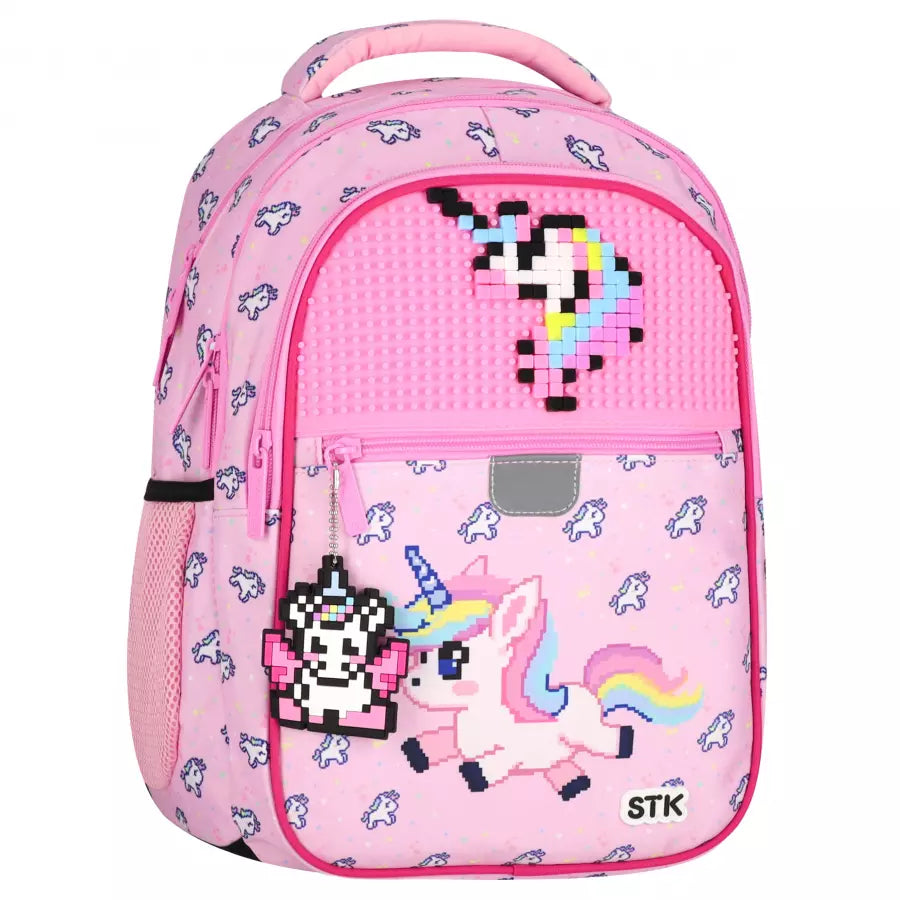 Mokyklinė kuprinė Pixel Unicorn – Starpak