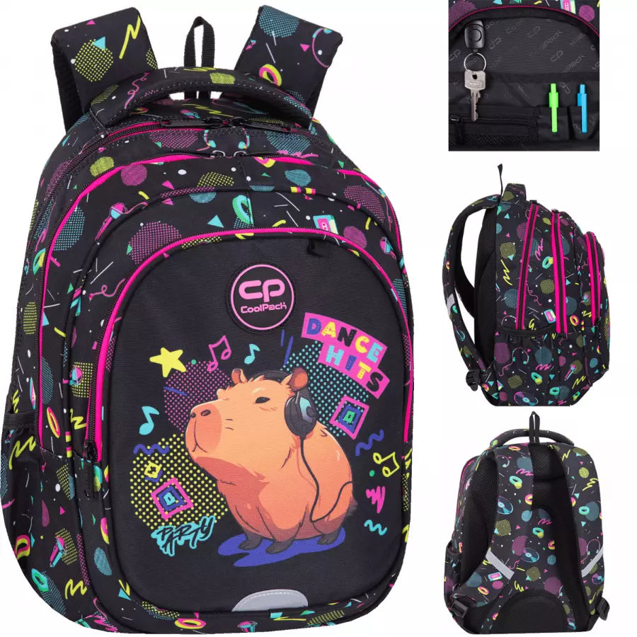 Mokyklinė kuprinė Capybara Music – CoolPack