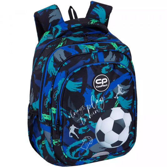 Mokyklinė kuprinė Football tamsiai mėlyna – CoolPack