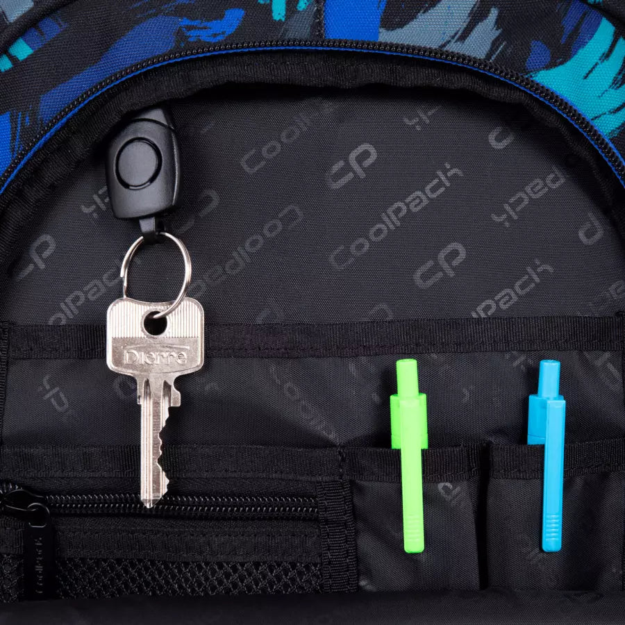 Mokyklinė kuprinė Football tamsiai mėlyna – CoolPack