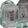 Mokyklinis rinkinys Grey Cat 3 dalių – Paso