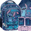Stitch Cool mokyklinis rinkinys 3 dalių (kuprinė + pieštukų dėklas + maišelis) – Paso