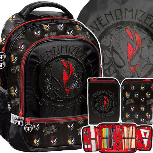 Mokyklinis rinkinys Spiderman Venom (3 dalių) – Paso