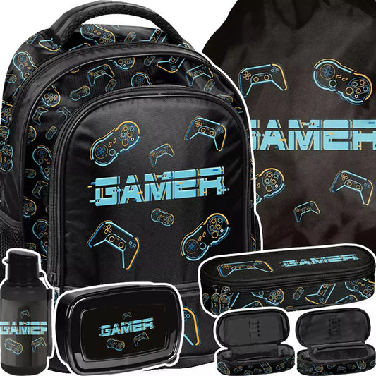 Mokyklinis rinkinys Gamer 5 dalių – Paso