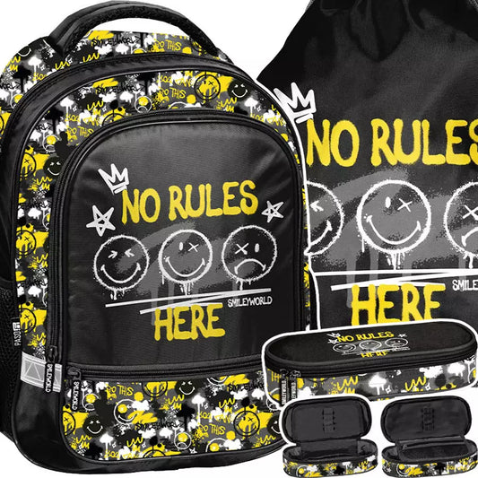 Mokyklinis rinkinys Smiley No Rules 3 dalių – Paso